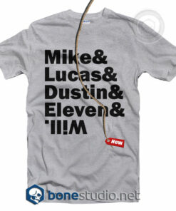 Mike Lucas Dustin Eleven Will T Shirt Adult Unisex Size S 3xl