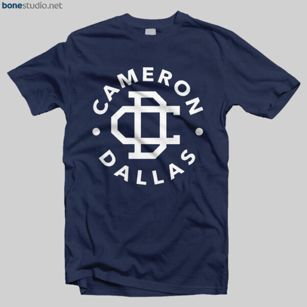 Cameron Dallas Merch T Shirt Logo - Adult Unisex Size S-3XL