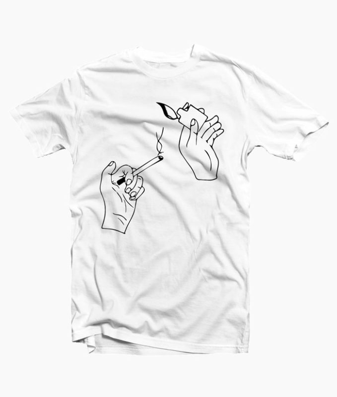 Smoking T Shirts - Bonestudio