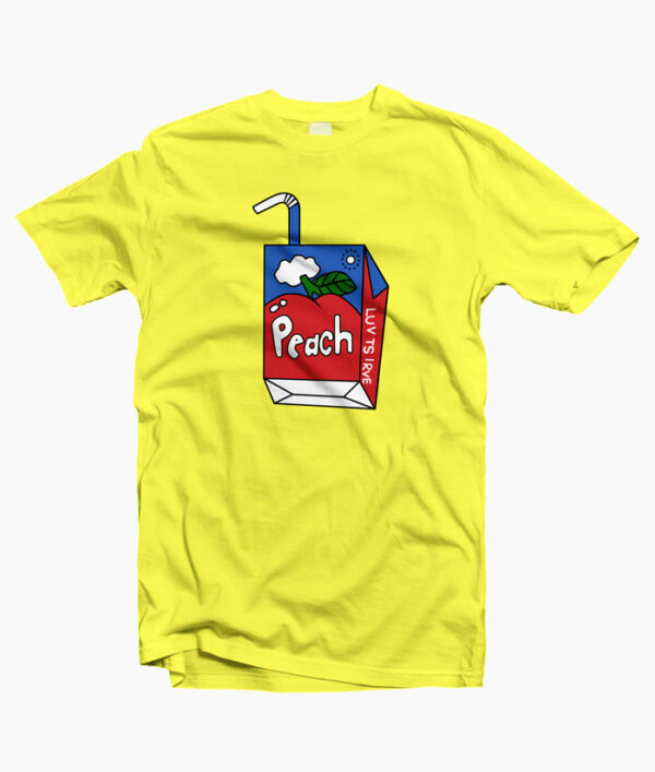 Peach T Shirt yellow