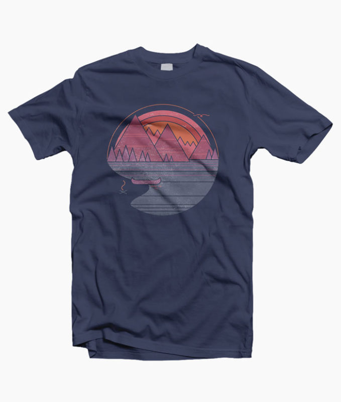 mountains calling t shirt