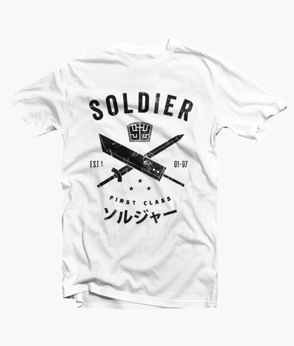 Soldier T Shirt white