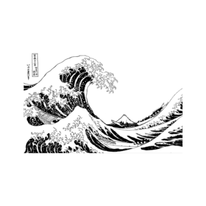 The Great Wave off Kanagawa T Shirt