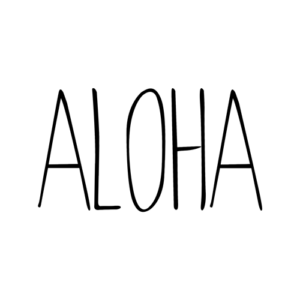 Aloha T Shirt Beach