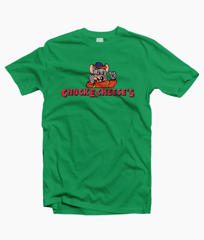 Chuck-E.-Cheese's-T-Shirt-irish-green - Bonestudio