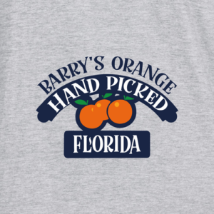 Barry Orange Hand Picked Florida T Shirt