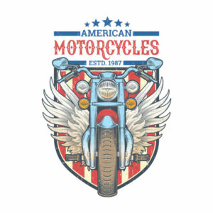 American Motorcycles 1987 T Shirt