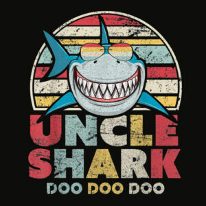 Uncle Shark T Shirt Doo Doo Doo Tee