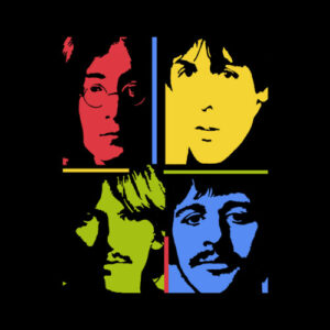 The Beatles Pop Art Band T Shirt