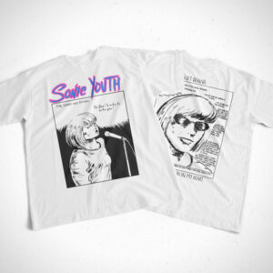 Sonic Youth Echo Band T Shirt Front Back Sides