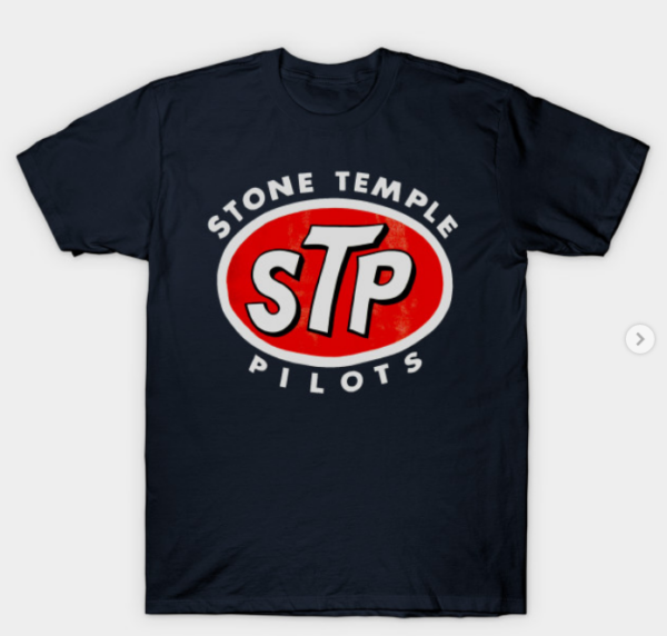 stone temple pilots STP T-Shirt navy for men