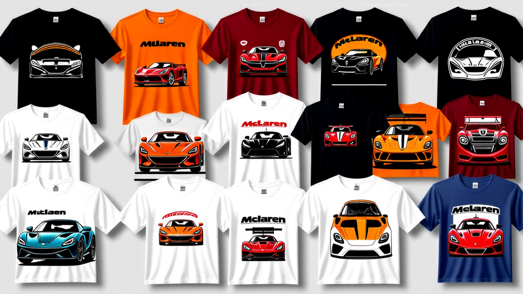 Exploring the Variety of McLaren Graphic Tees